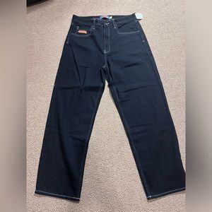 NEW Men’s 32 Empyre Black Loose Fit Jeans